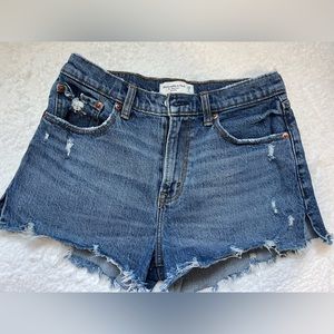 Abercrombie & Fitch Mid-Rise Mom Short - Curve Love - 28/6
